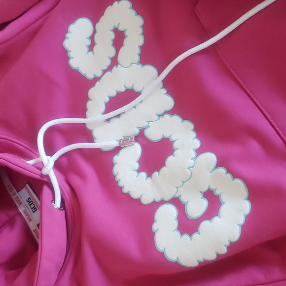 bnwot ***GCDS Fuschia Care Bears print hoodie*** - Picture 5 of 12